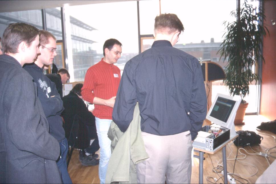 Michael Battilana demoing Amiga Forever 6.