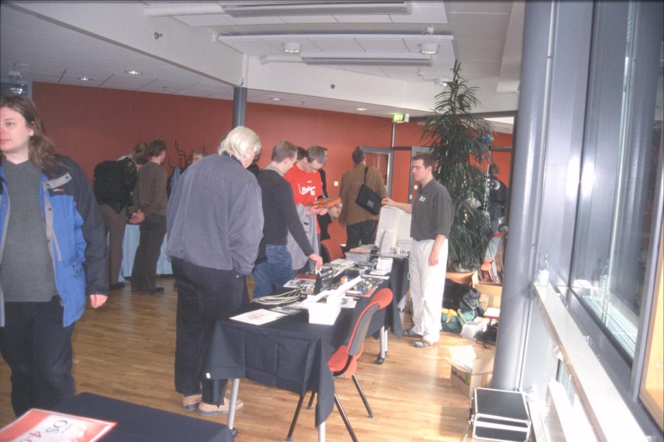 Individual Computers were hosted at the stand of Sweden's new dealer, Guru Meditation (reflect).