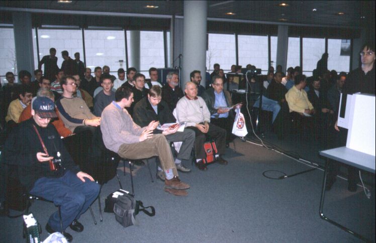 5: Audience waiting for OS 3.9 presentation.