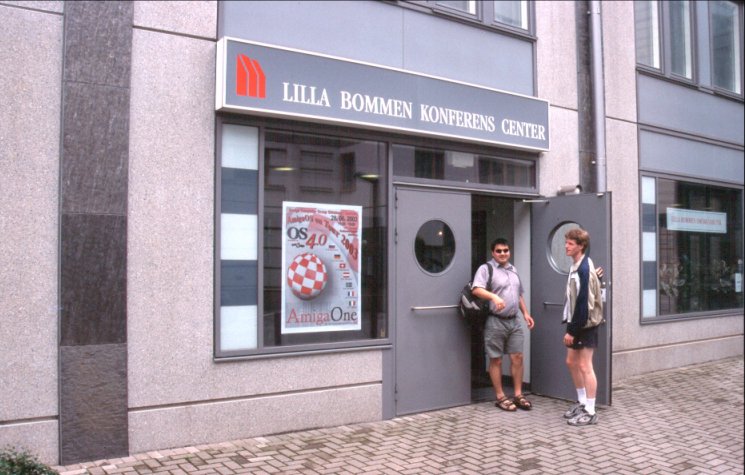5: This is it, we're here. The Lilla Bommen Conference Center - see, Swedish isn't that difficult, is it?