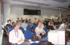 14: Just a part of the many interested listeners. It was a nice room, equipped with the best in AV technology, e.g. a data projector system, which came in handy later. Comfy chairs, too (no, not <em>that</em> kind of comfy chair!).