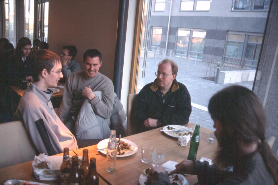 Some Swedish Amigans from SUA (Swedish User group of Amiga).