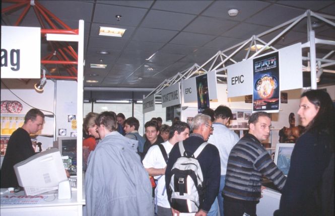 10: Epic's biggest attraction seemed to be a Mac game (huh?).