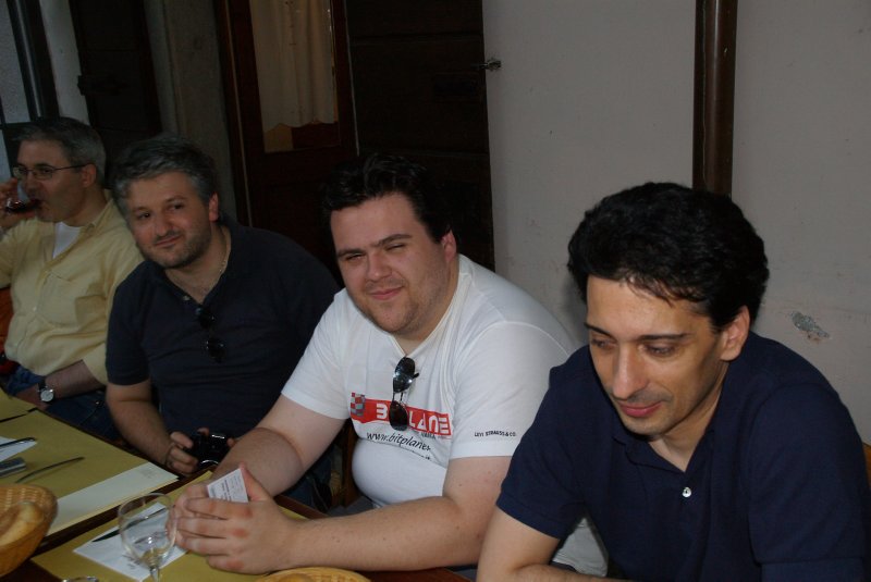 Luca Giusti, Enrico, Stefano, Max.