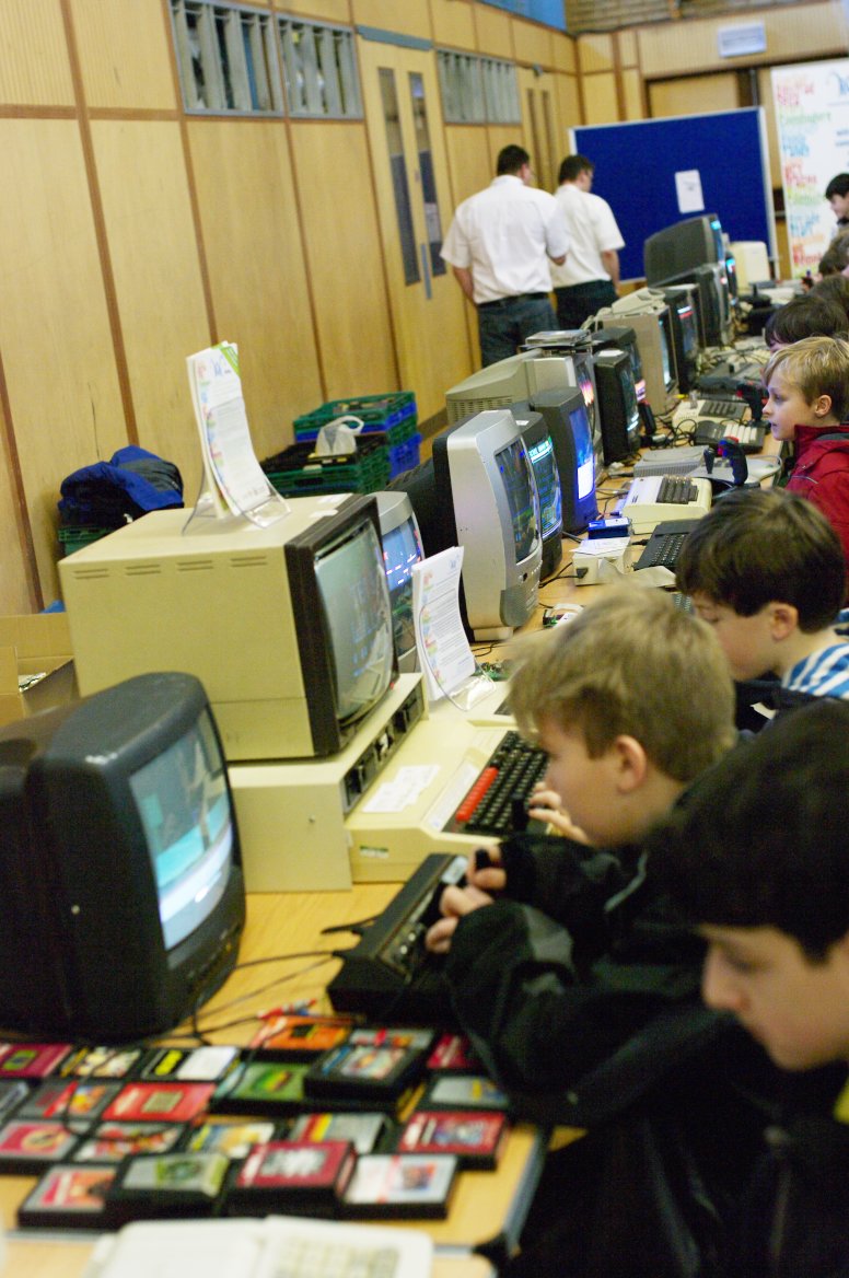 By now, the younger kids were already immersing themselves in the joys of 8-bit (and some 16-bit) gaming.