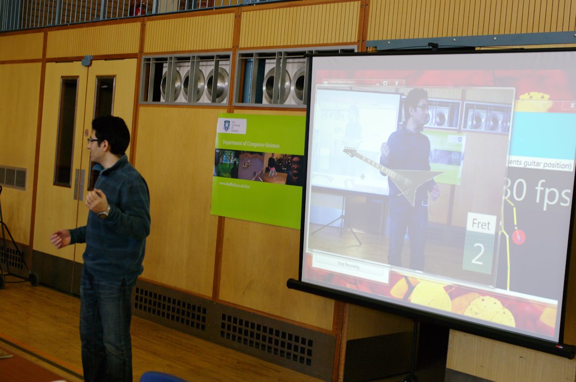 Sheffield University's CS department had some activities around virtual guitars - I never got around to checking that out more closely, although it looked interesting.